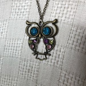 3/$10 Long Owl Necklace